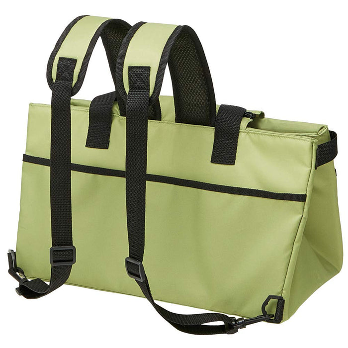 Skater Green Eco Bag - Backpack Cooler Shopping Basket 38x23x23cm KBCRY20