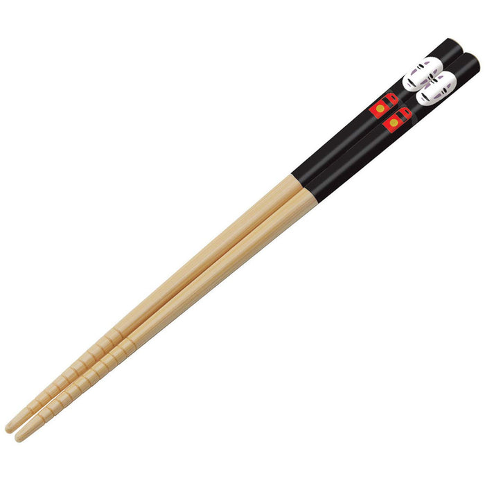 Skater 21cm Bamboo Safety Chopsticks - Spirited Away No-Face Ghibli Design