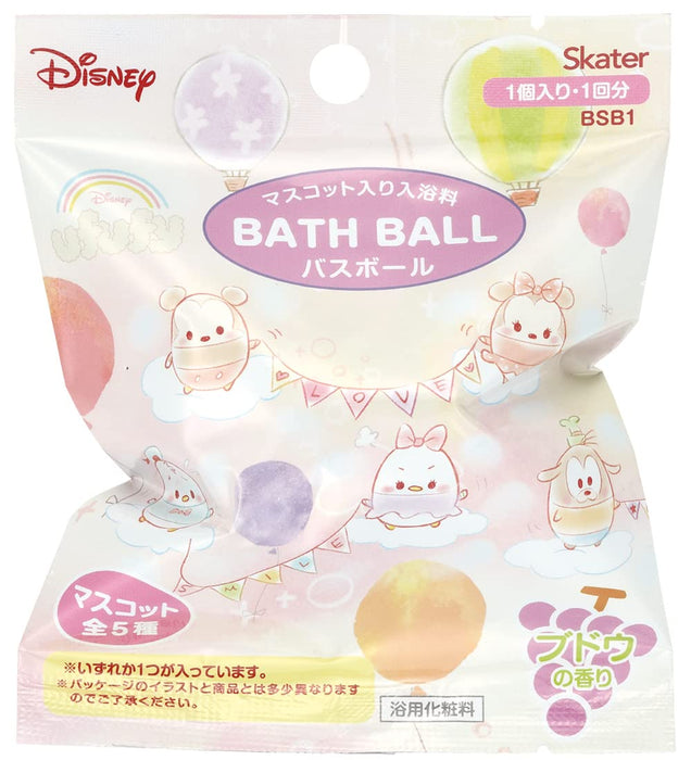 Skater Disney Ufufi Bath Salts Set 10 Mascot Bath Balls - Set1054-A