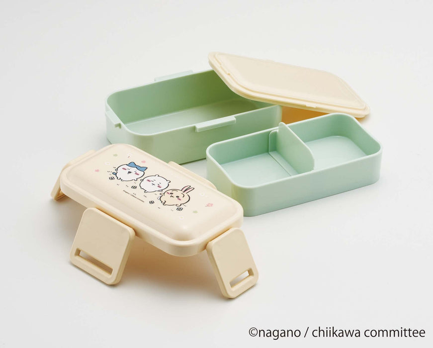 Skater Chiikawa Bento Box 600ml 2-Tier Dome-Shaped Lid Antibacterial Made in Japan for Women