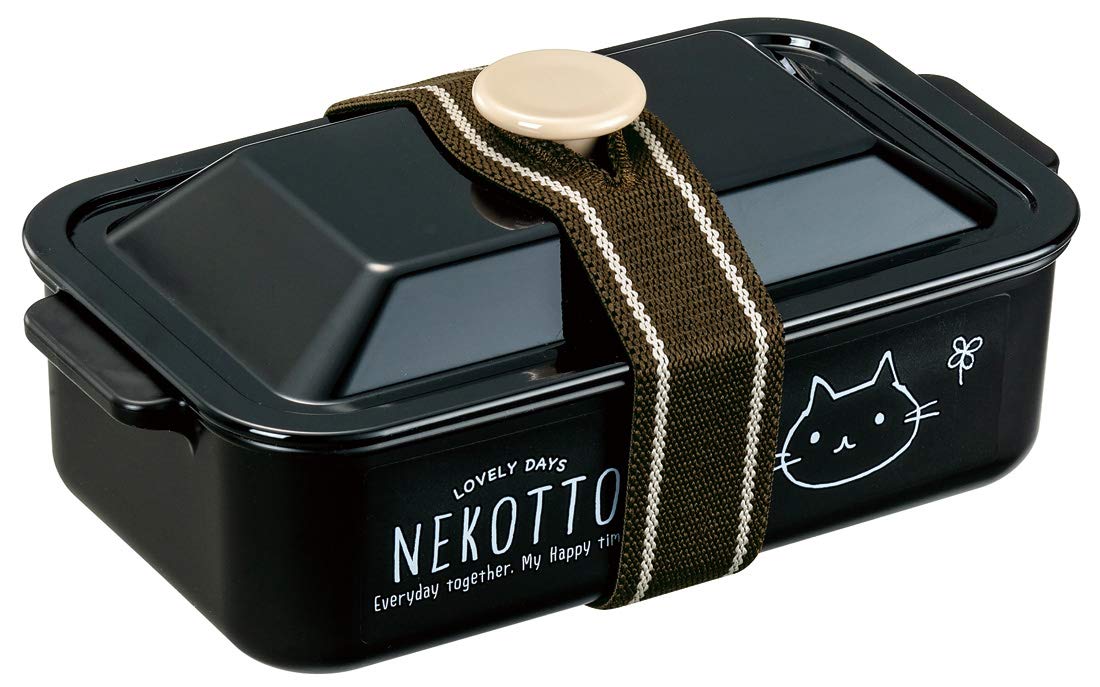 Skater 520ml Nekotto Bento Box - Cocotte Style with Dome-Shaped Lid Made in Japan - LCO5