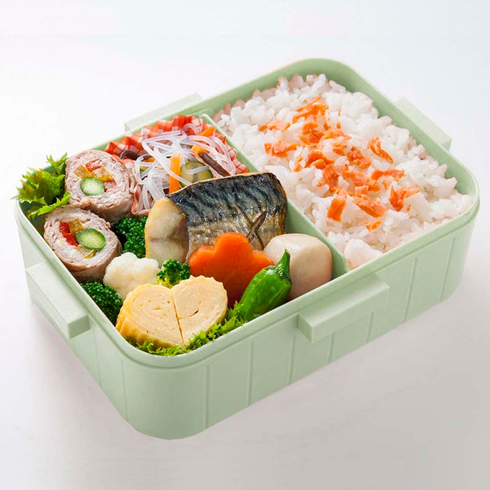 Skater Dull Green 650ml Bento Box for Women 4-Point Lock Made in Japan Yzfl7Ag-A