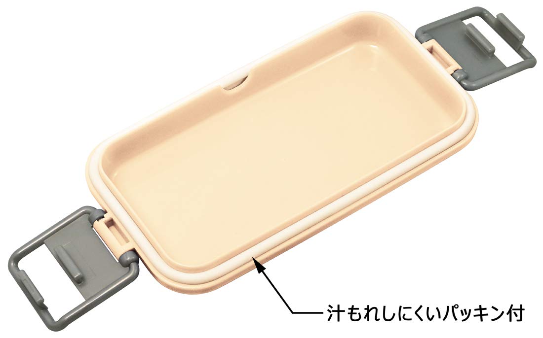 Skater 660ml Skater Bento Box - Black Shiba Inu Enamel-Style Lunch Box - Penw7