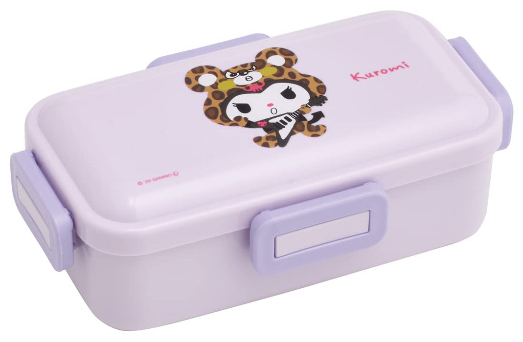 Skater Sanrio Kuromi Bento Box 530ml with Dome-Shaped Lid Antibacterial Made in Japan for Women