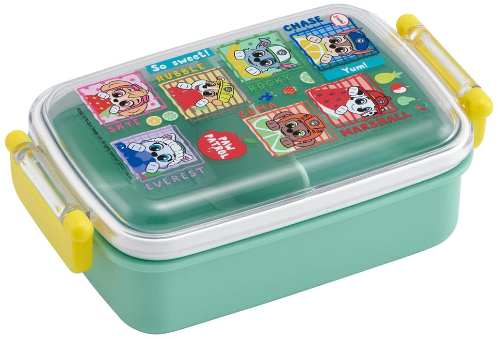 Boîte à bento Skater Paw Patrol 450 ml, boîte à lunch antibactérienne pour garçons fabriquée au Japon