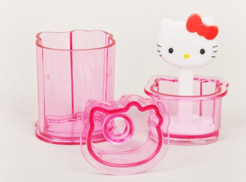Skater Hello Kitty Bite-Sized Rice Ball Press - Compact and Easy-to-use