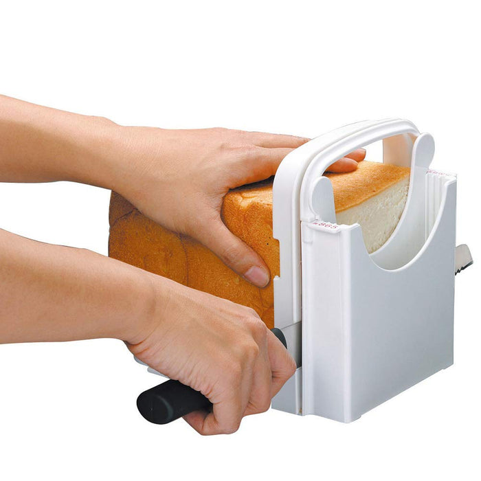 Skater Moomin Bread Slicer: Japan-Made Cutting Guide for Kitchen