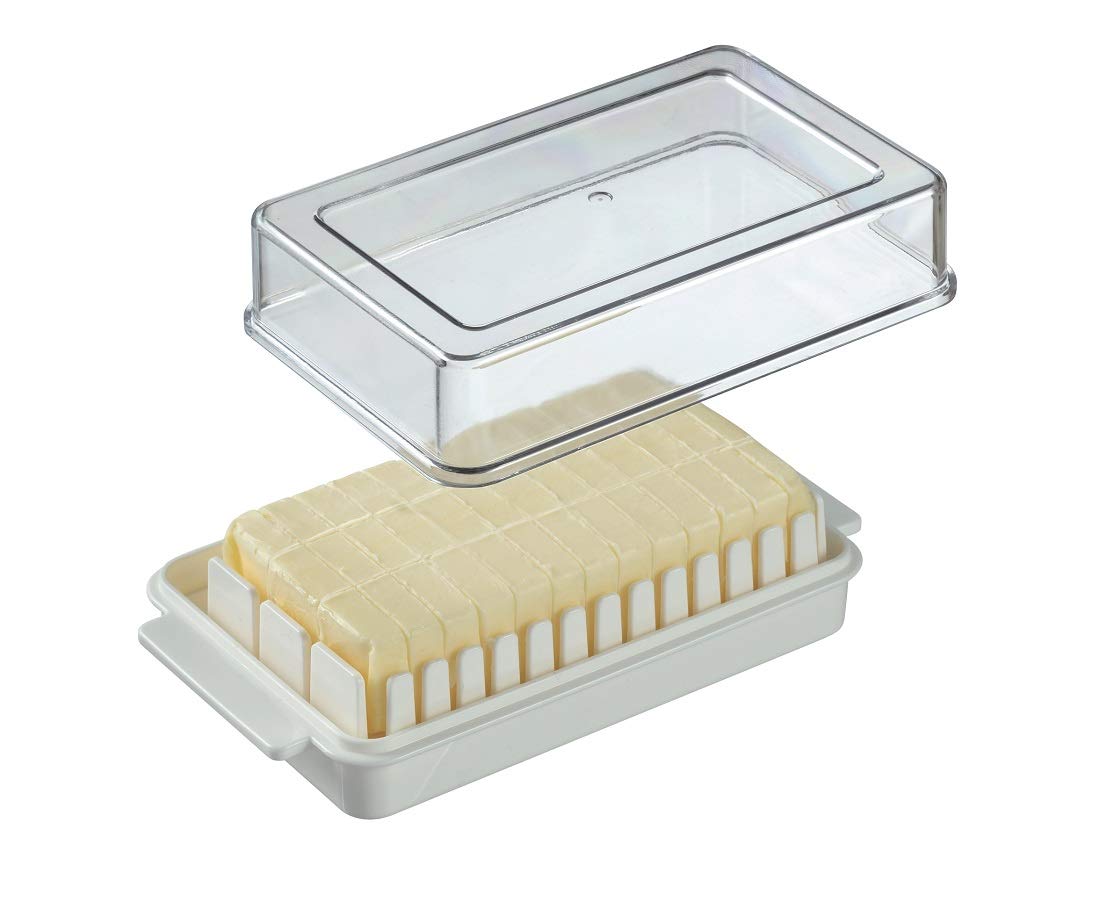 Skater Resin Butter Case with Cutter Guide - BTG1-A Skater Container- Japan Figure Store - #1 Bring To You The Best Japanese Goods