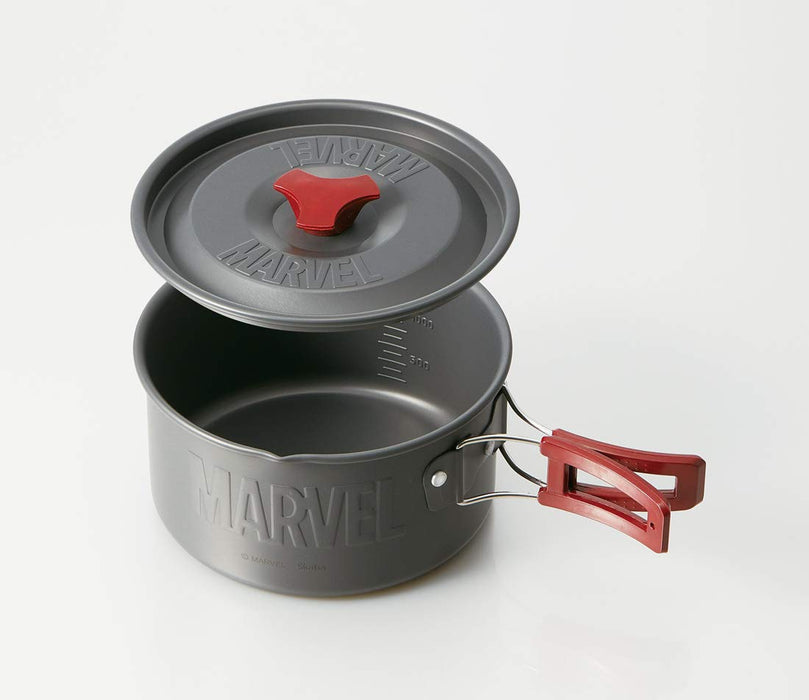 Skater 16cm Aluminum Camping Pot with Marvel Logo - Outdoor Use