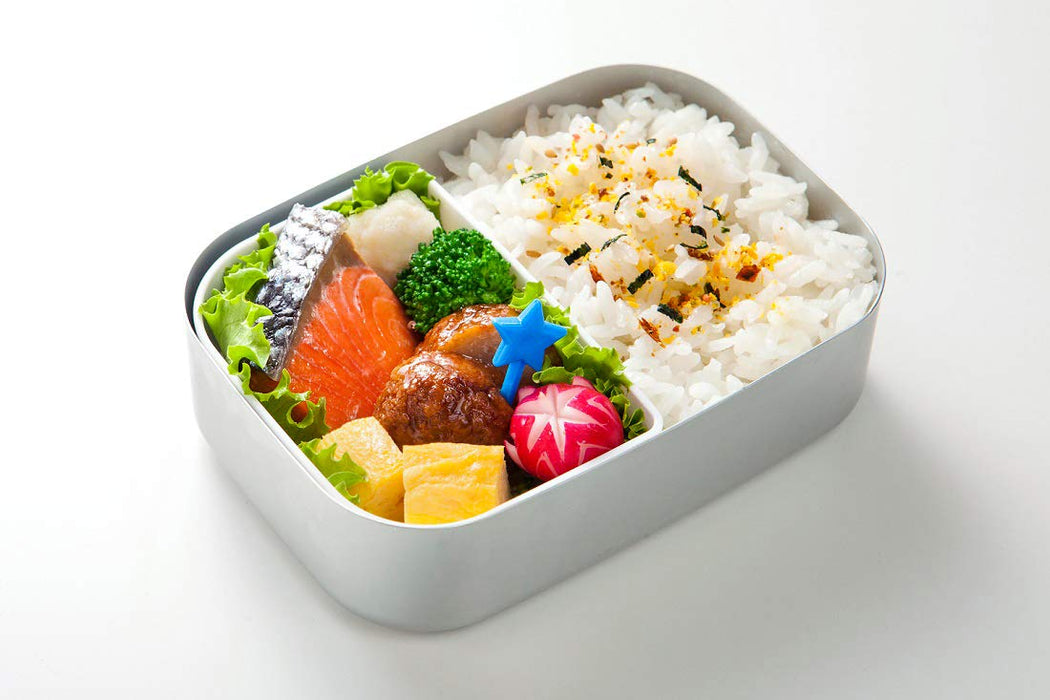 Skater 370ml Aluminum Children's Lunch Box Happy & Smile Girl's Edition Made in Japan