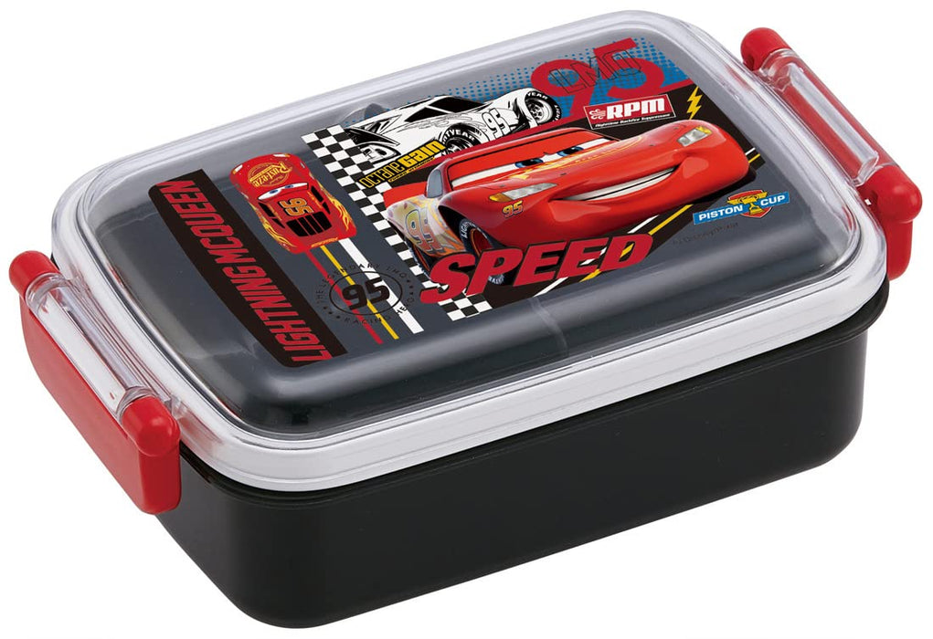 Skater Disney Cars 22 Lunchbox für Jungen, 450 ml, flauschig, antibakteriell, hergestellt in Japan