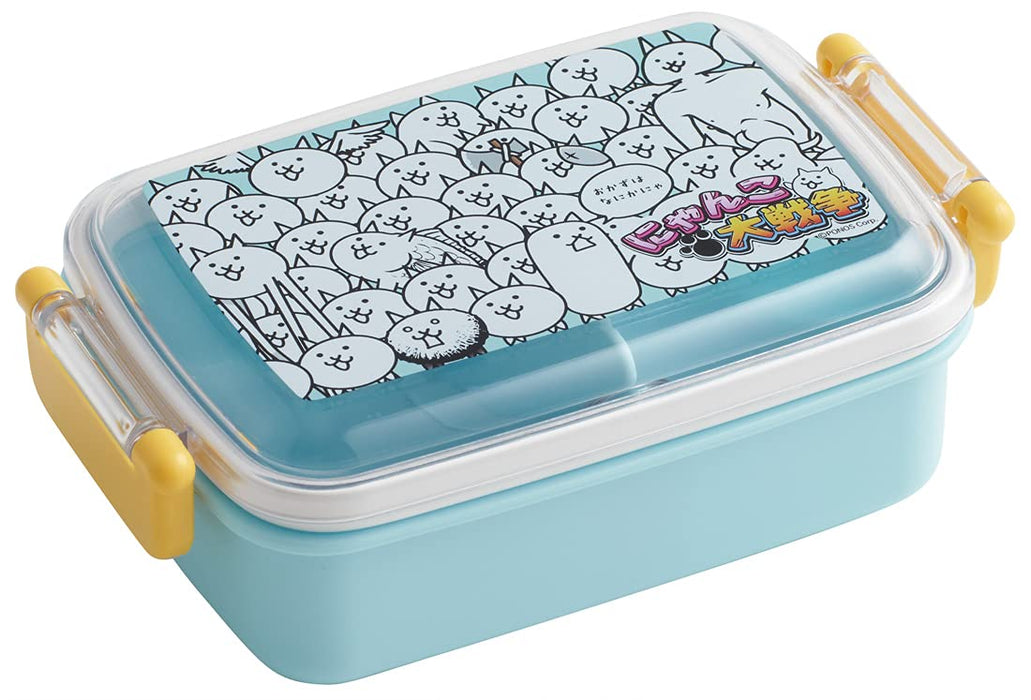 Skater Battle Cats 450ml Children's Antibacterial Lunch Box Made in Japan Rbf3Anag-A