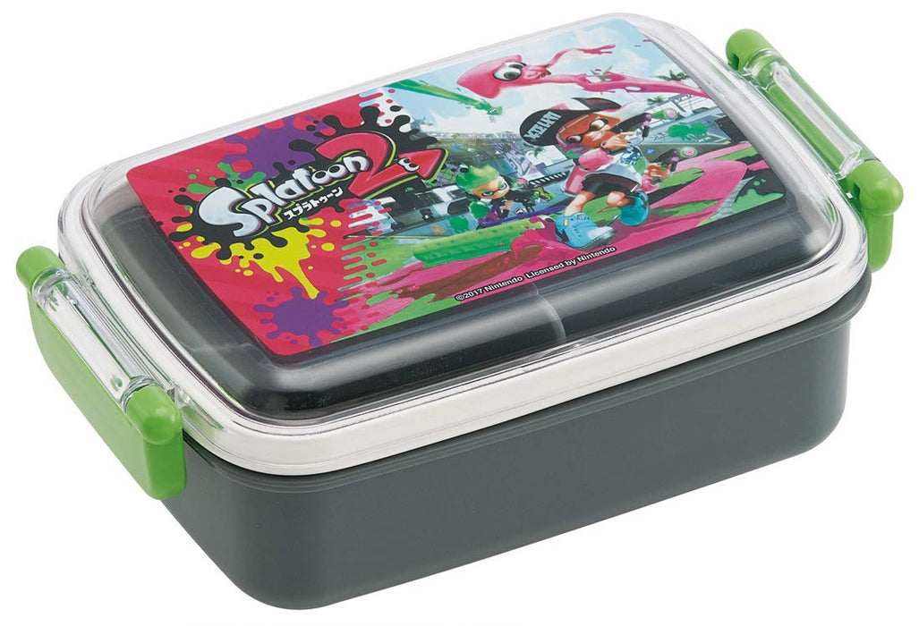 Skater 450ml Kids Antibacterial Lunch Box Splatoon 2 Design Fluffy Serving Made in Japan