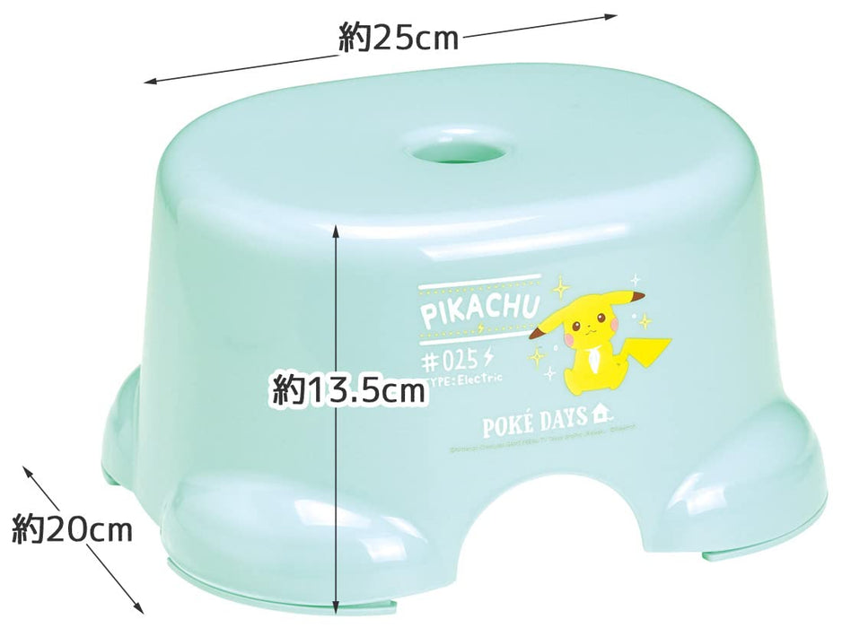 Skater Pokemon Poke Days Tabouret de bain pour enfants 25 cm L x 20 cm P x 13,5 cm H BS24N-A