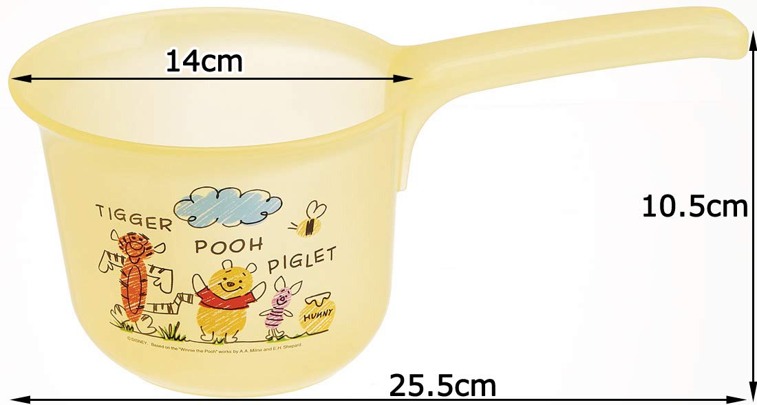 Skater Disney Winnie The Pooh Children's Water Bucket BS25N Sketch Series
