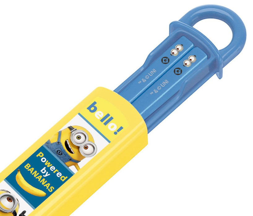 Ensemble d'étui à baguettes pour enfants sur le thème des Minions Skater 16,5 cm ABS2AM