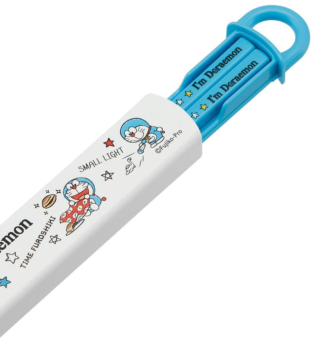 Skater Doraemon Children's 16.5cm Chopsticks and Case Set - Made in Japan