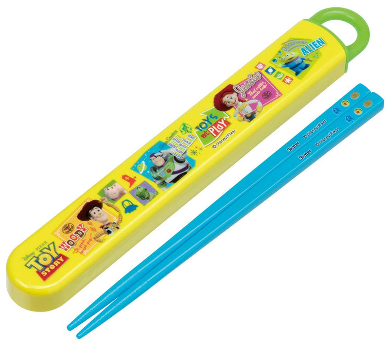 Skater Toy Story 20 Chopsticks and Case Set Children's Made in Japan 16.5cm-Disney ABS2AM