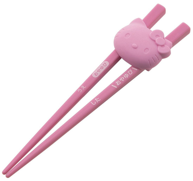 Skater Hello Kitty Kids Training Chopsticks with Silicone Holder - Practice Set