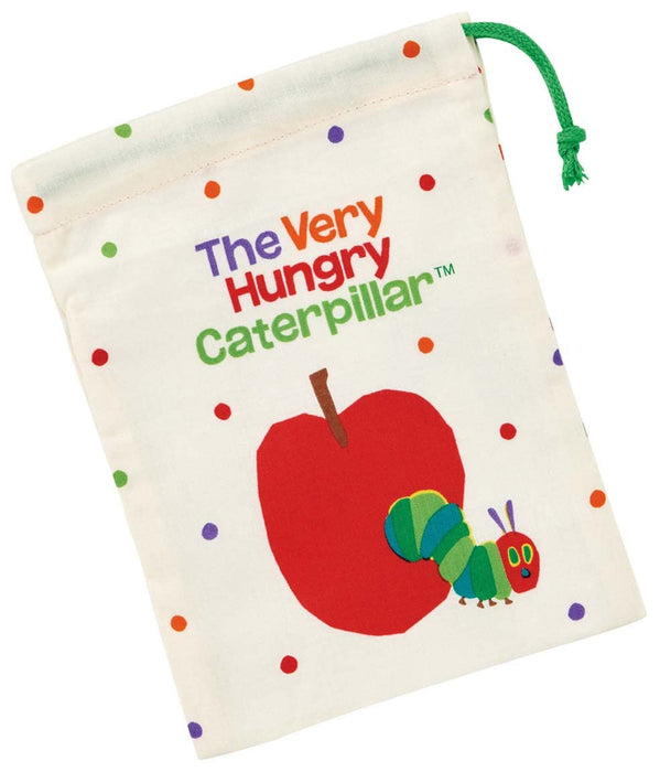 Skater Kids Cup Bag The Very Hungry Caterpillar 21x15cm Made in Japan