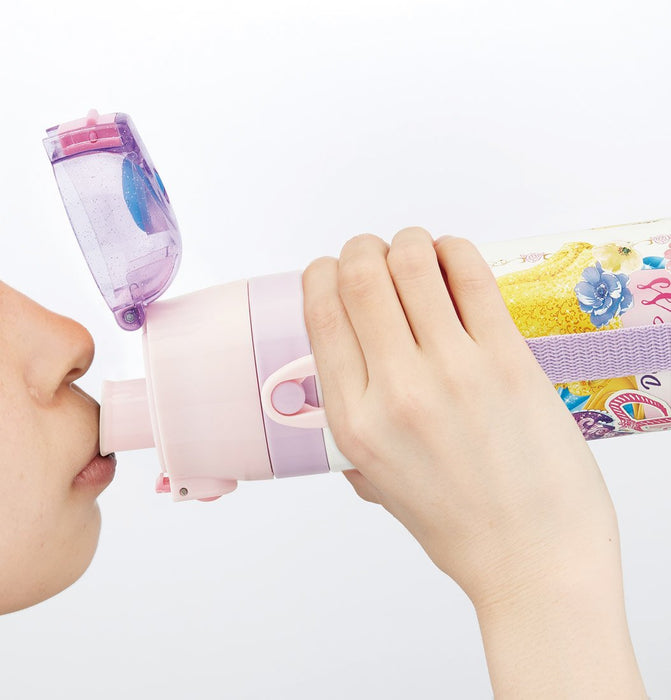 Skater Princess Kinder-Wasserflasche aus Edelstahl, 470 ml, direktes Trinken
