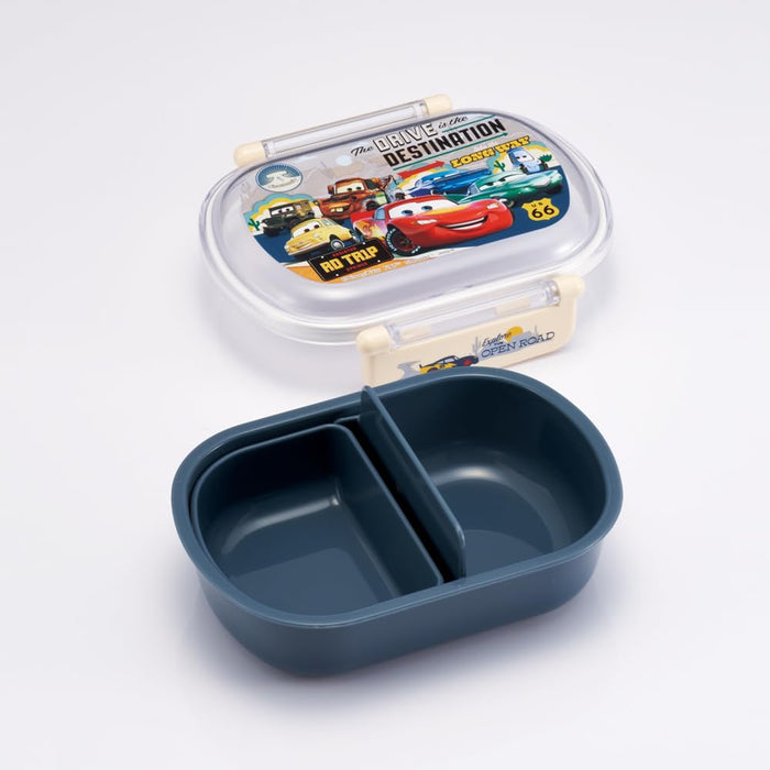 Skater Kid's Lunch Box 360Ml Dome Shaped Cars24 Theme Antibacterial Made in Japan