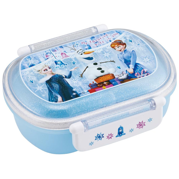 Skater Disney Frozen 24 Dome-Shaped 1-Tier 360ml Children's Lunch Box Antibacterial Made in Japan
