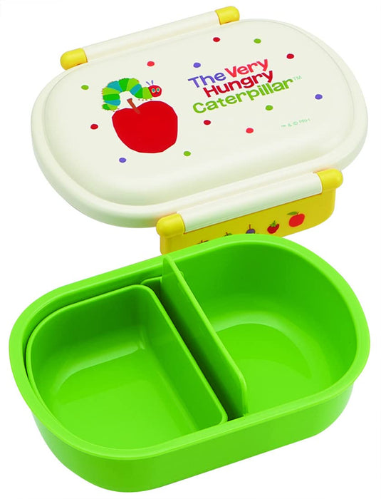 Skater Lunchbox für Kinder, antibakteriell, 360 ml, Raupe Nimmersatt, hergestellt in Japan