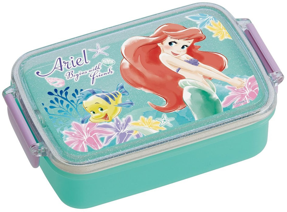 Skater Little Mermaid Ariel 450ml Children's Lunch Box - Made in Japan