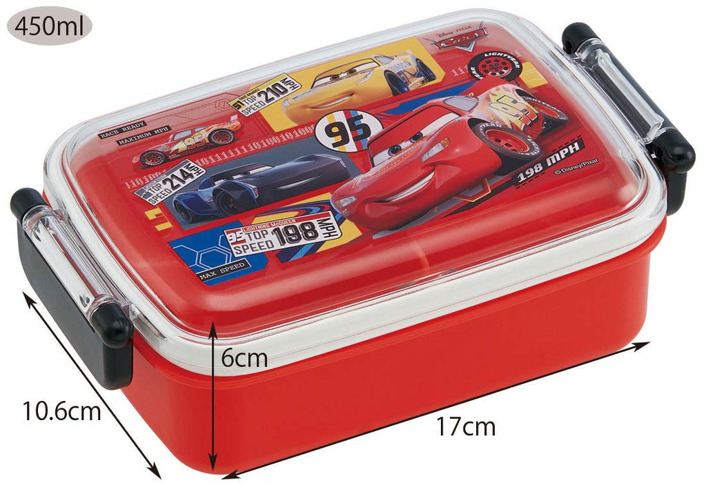 Boîte à lunch pour enfants Skater Disney Cars 450 ml - Modèle Rbf3An