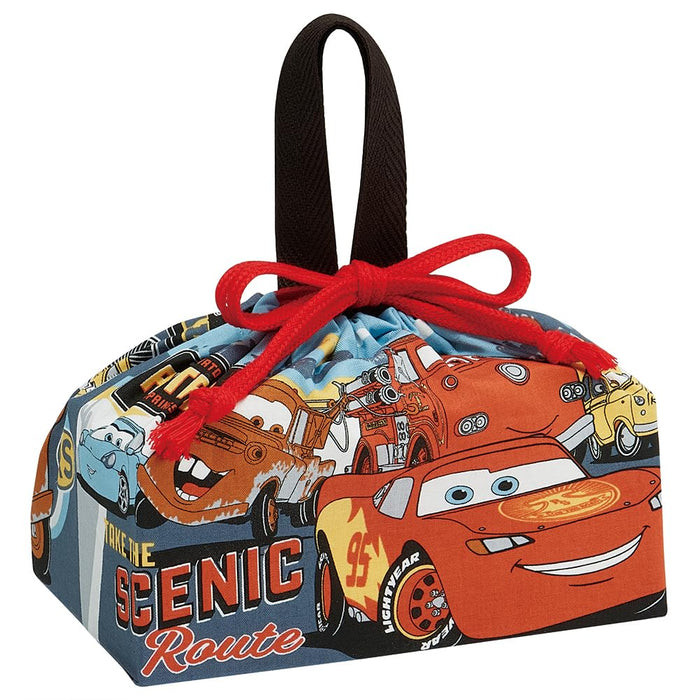 Skater Disney Cars Kids Lunch Box with Drawstring Bag Made in Japan 24