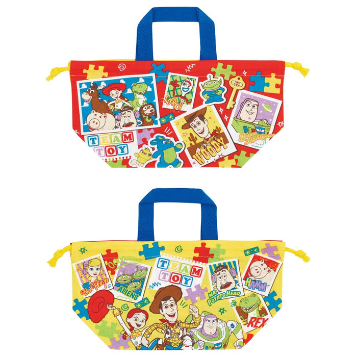 Skater Disney Toy Story Kids Lunch Box with Drawstring Bag Made in Japan