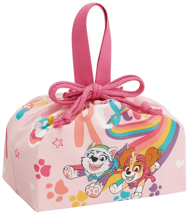 Skater Paw Patrol Kid's Lunch Box with Drawstring Bag Made in Japan KB7-A