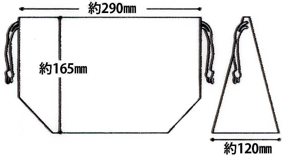 Skater Children's Lunch Box and Drawstring Bag Plarail 19 Kb7 Series