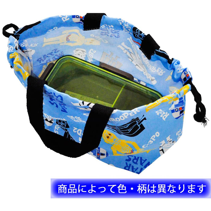 Skater Lunchbox-Tasche für Jungen mit Kordelzug und Seitenfalte, Shinkalion Z-Design, hergestellt in Japan