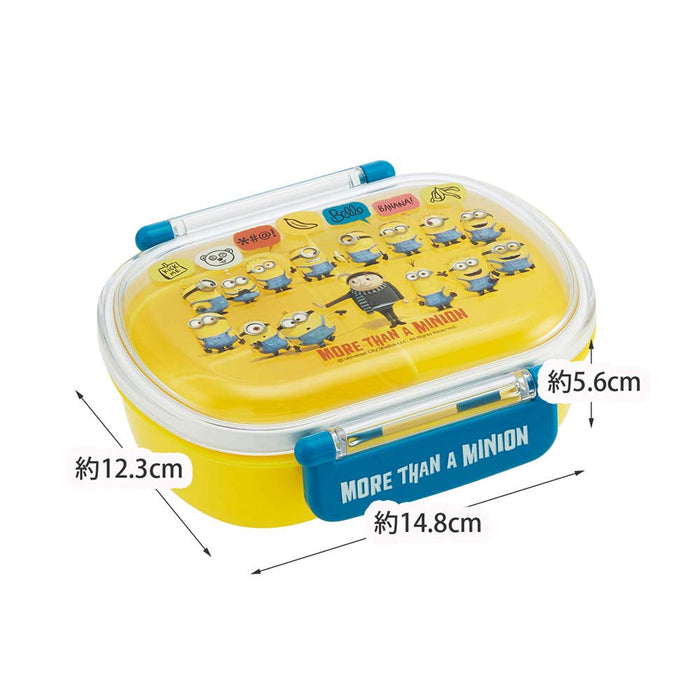 Skater Minions Fever Kids Lunch Box Durable 360ml Capacity