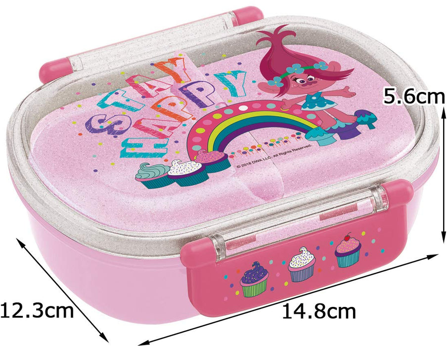 Skater Trolls Children's Lunch Box 360ml Capacity - BPA Free
