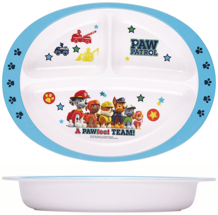 Skater Paw Patrol Kid's Melamine Lunch Plate Dish 750ml M370-A Series