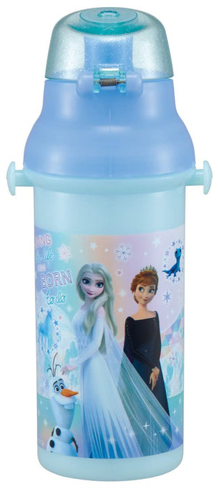 Skater Disney Frozen Girls' Antibacterial 480ml Water Bottle Made in Japan