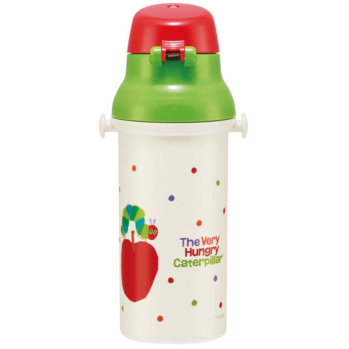 Skater 480ml Children's Water Bottle Antibacterial The Very Hungry Caterpillar Made in Japan