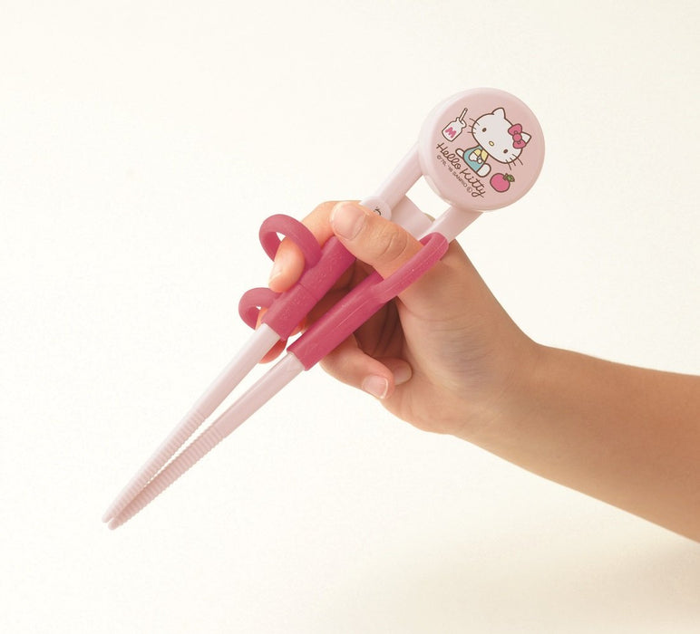 Skater Hello Kitty Kids Training Chopsticks Right-Handed 14cm Ages 2-7 Easy Pickup