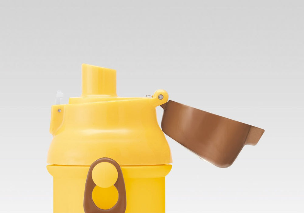 Skater Kinder-Wasserflasche, 480 ml, hergestellt in Japan, Butt Detective Troll-Design