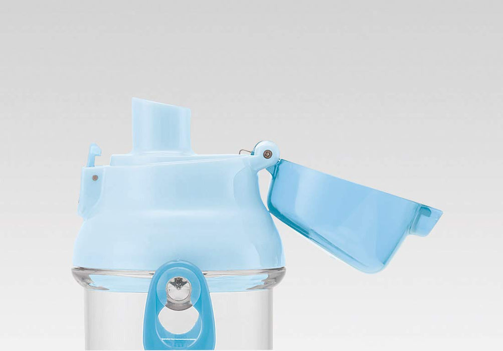 Skater Kinder-Wasserflasche, transparent, 480 ml, Sumikko Gurashi Study Girl, hergestellt in Japan