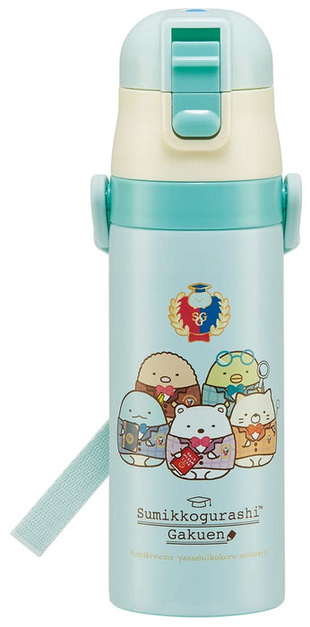 Skater Kids Stainless Steel Water Bottle 470ml Sumikko Gurashi Design SDC4 - Suitable for Girls