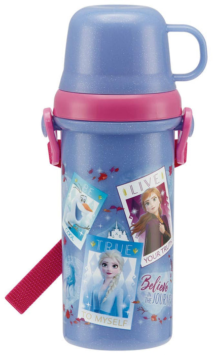 Skater Frozen 2 Children's 480ml Water Bottle with Cup - PSB5KD