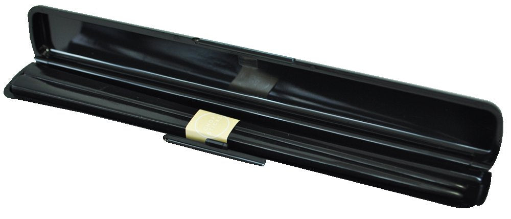 Skater Chopstick and Case Set 19.5cm Mode Line Design Black - ABG4 Series
