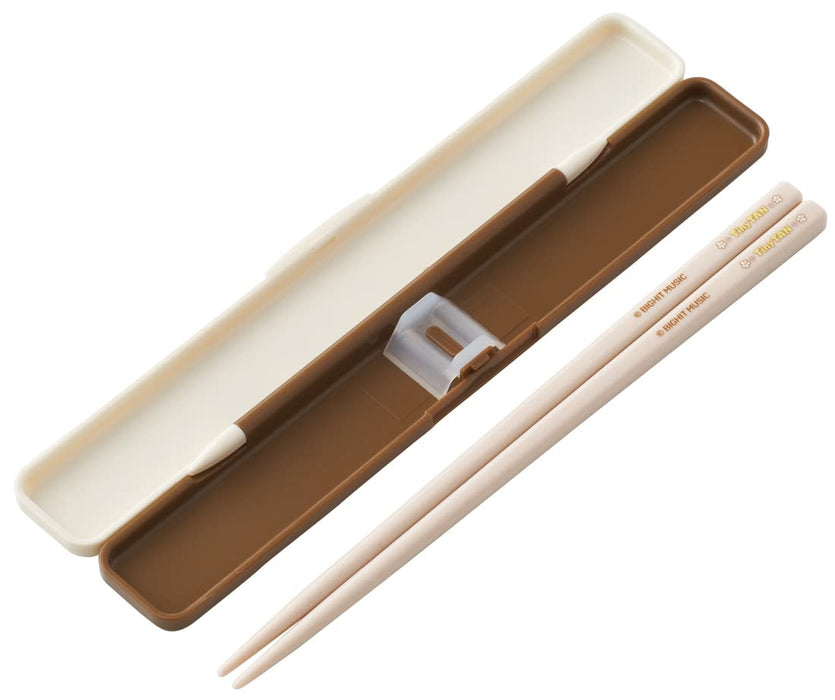 Skater Adult Antibacterial 18cm Chopsticks & Case Set Made in Japan - Tinytan ABC3Ag-A