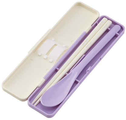 Skater Sumikko Gurashi Rabbit Garden Chopstick Spoon Set 18cm Antibacterial Japan- Japan Figure Store - #1 Bring To You The Best Japanese Goods