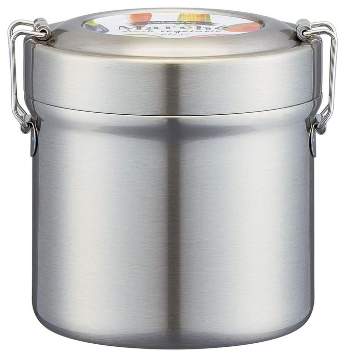 Skater Stainless Steel Lunch Box 480ml - Versatile Cold/Hot Rice Bowl