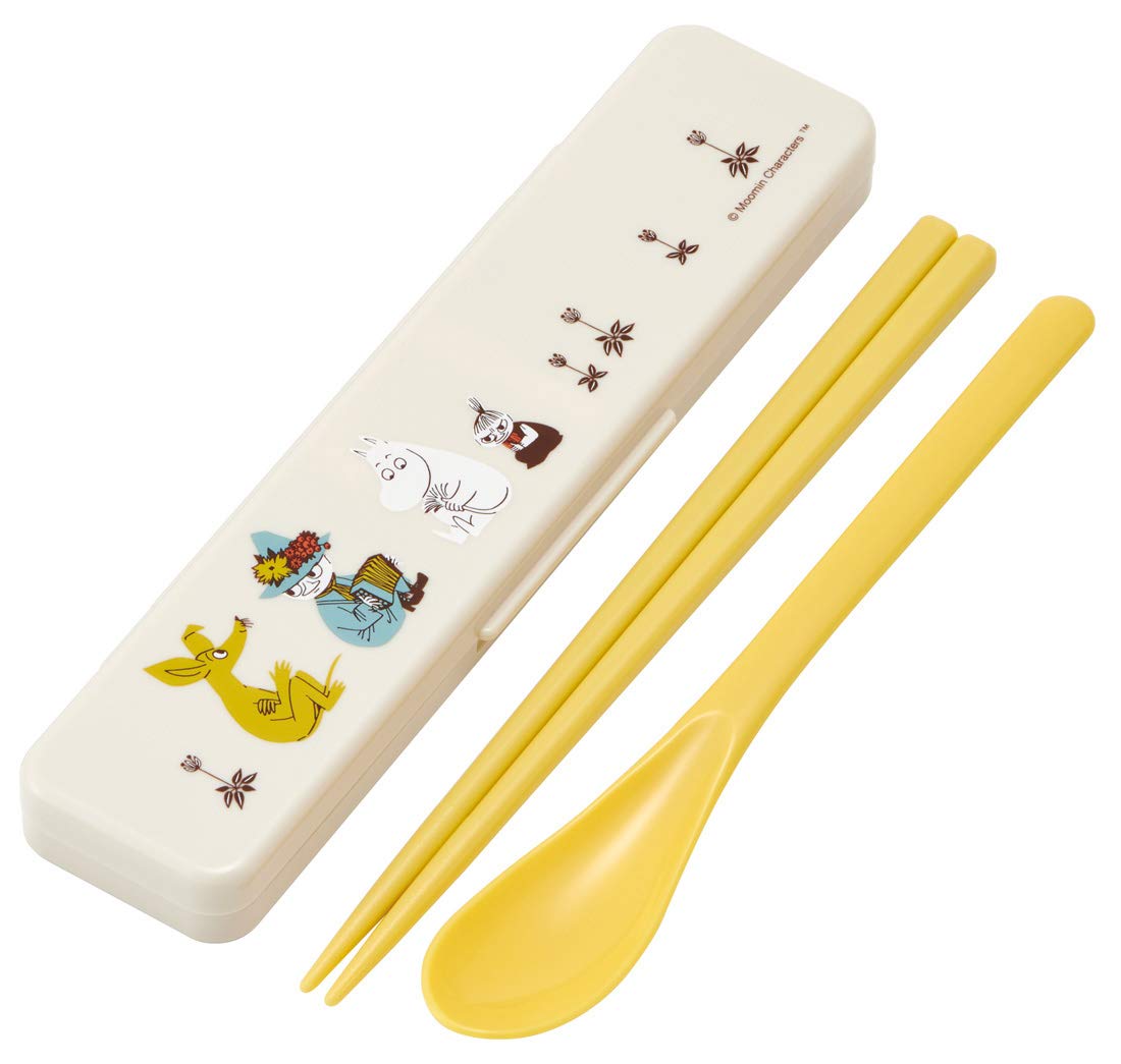 Skater Moomin Color Chopsticks and Spoon Set Made in Japan - Combination Set CCS3SA- Japan Figure Store - #1 Bring To You The Best Japanese Goods
